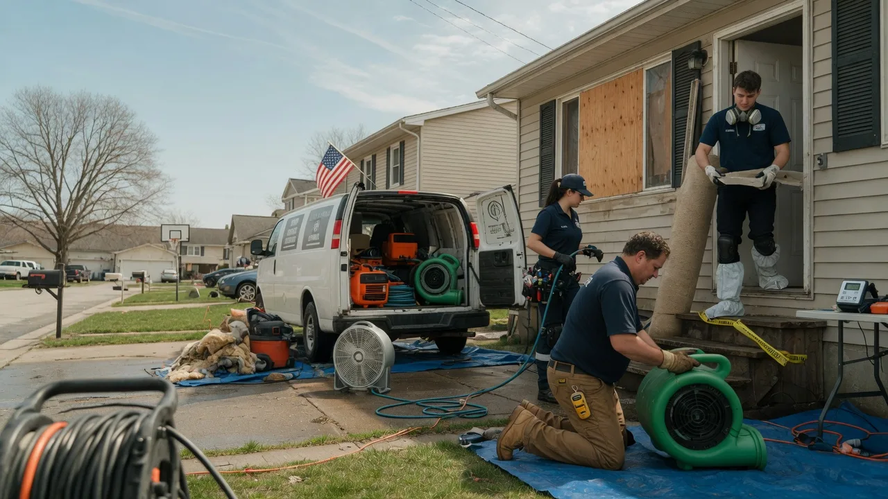 Water Damage Restoration in New Auburn, MN near me